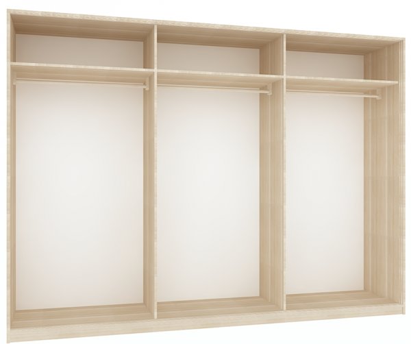 SHOJI-Schrank für Schiebetüren, 300 cm