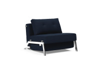 CUBED CHROME 90 Schlafsessel