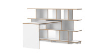 TOJO - Anstell Anstelltisch 155 x 60 x 74 cm · weiß