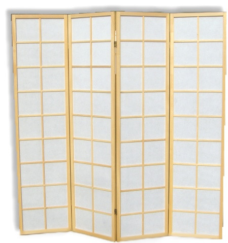 Paraván NIPPON, NATUR farba, 4-dielny