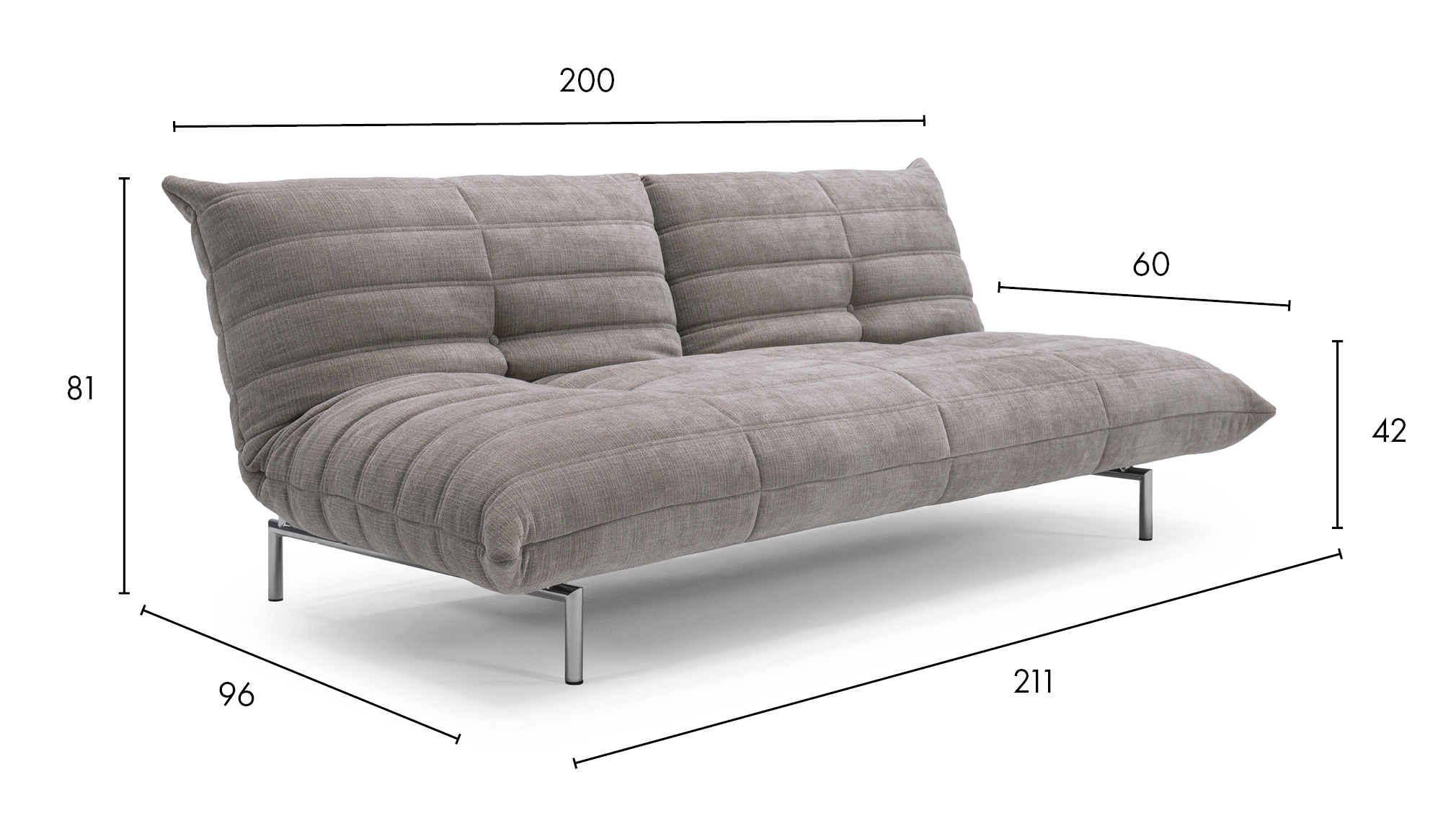 MIKUNJO Schlafsofa | Innovation Living | Modulares Sofa & Bett – Jo-Ko ...