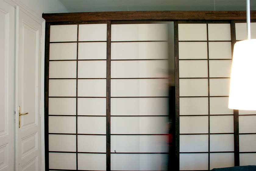 Projekt 1080 Wien — Shoji-Wand Detail