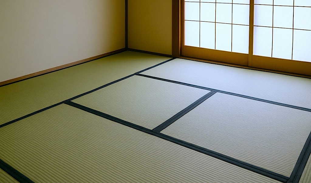 Tatami-Raum im japanischen Stil